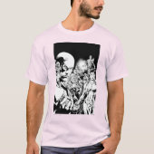 Blackest Night Comic Panel 2 T-shirt (Voorkant)