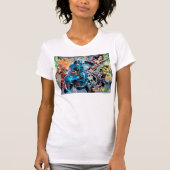 Blackest Night Comic Panel - Kleur T-shirt (Voorkant)