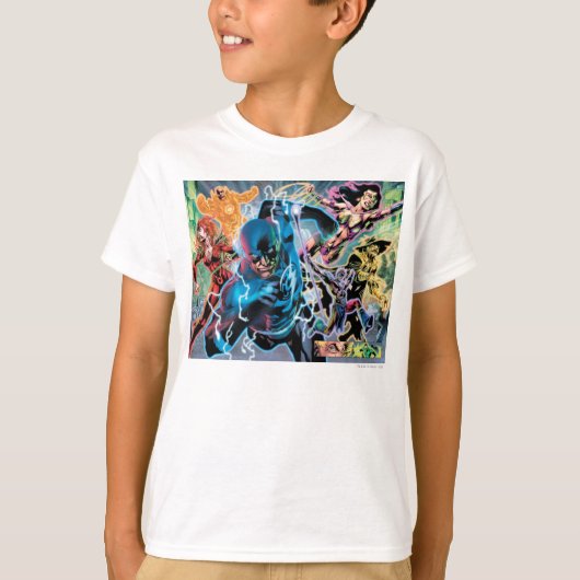 Blackest Night Comic Panel - Kleur T-shirt (Voorkant)