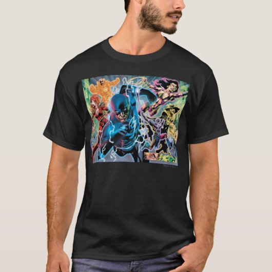 Blackest Night Comic Panel - Kleur T-shirt (Voorkant)