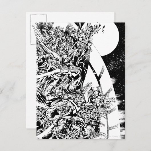 Blackest Night Group en Moon 2 Briefkaart (Voorkant / Achterkant)