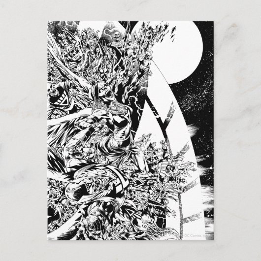 Blackest Night Group en Moon 2 Briefkaart (Voorkant)