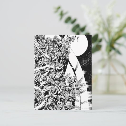 Blackest Night Group en Moon 2 Briefkaart (Staand voorkant)