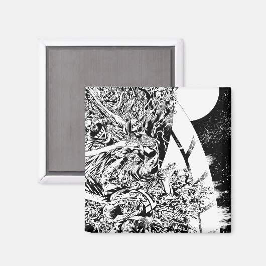 Blackest Night Group en Moon 2 Magneet (Voorkant / Achterkant)