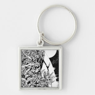 Blackest Night Group en Moon 2 Sleutelhanger