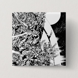 Blackest Night Group en Moon 2 Vierkante Button 5,1 Cm