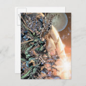 Blackest Night Group en Moon Briefkaart (Voorkant / Achterkant)