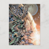 Blackest Night Group en Moon Briefkaart (Voorkant)