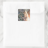 Blackest Night Group en Moon Vierkante Sticker (Tas)