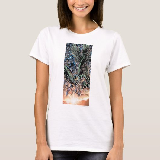 Blackest Night Group-schildering - Kleur T-shirt (Voorkant)