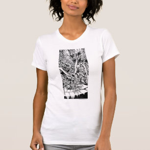 Blackest Night Group-verf - zwart en wit T-shirt