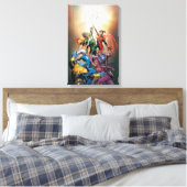 Blackest Night Hoesje Canvas Afdruk (Insitu (Slaapkamer))
