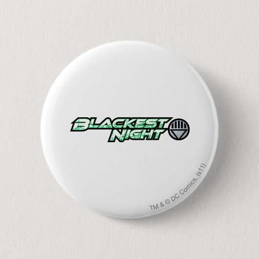 Blackest Night Logo 2 Ronde Button 5,7 Cm (Voorkant)