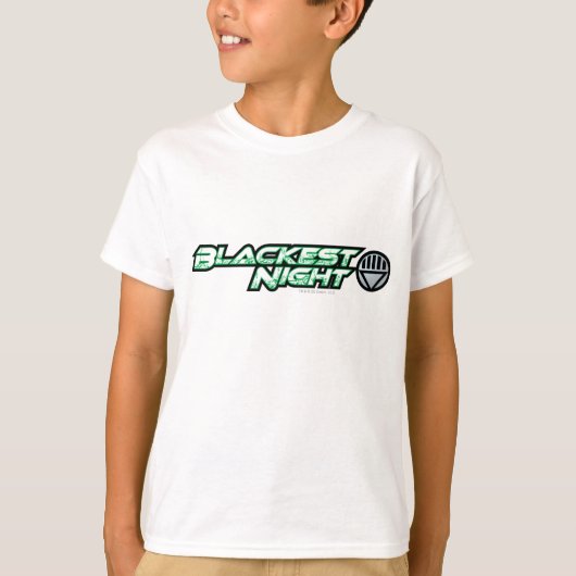 Blackest Night Logo 2 T-shirt (Voorkant)