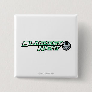 Blackest Night Logo 2 Vierkante Button 5,1 Cm