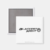 Blackest Night Logo Magneet (Voorkant / Achterkant)