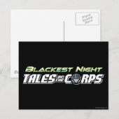 Blackest Night Tales of the Corps Briefkaart (Voorkant / Achterkant)