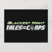 Blackest Night Tales of the Corps Briefkaart (Voorkant)