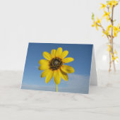 Blackeyed Susan Kaart (verticaal) (Gele Bloem)