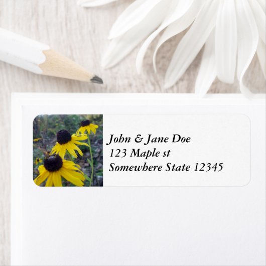 Blackeyed Susans Etiket (Insitu)