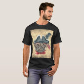 Blackface the Pug Pirate T-Shirt (Voorkant volledig)