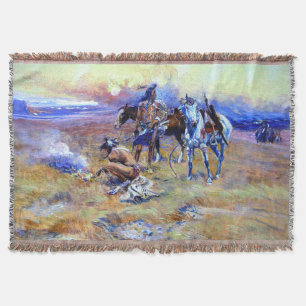 Blackfeet Burning Crow Buffalo Range Charles M Rus Deken