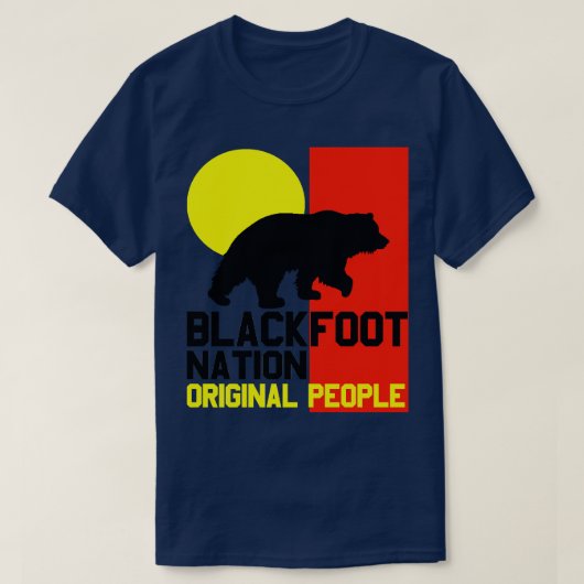 BLACKFEET NATION 1 T-SHIRT (Design voorkant)
