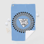 Blackfeet Nation Golfhanddoek (Insitu)