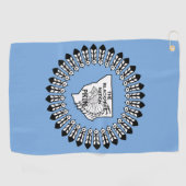 Blackfeet Nation Golfhanddoek (Horizontaal)