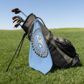 Blackfeet Nation Golfhanddoek (Groen)