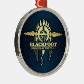 Blackfoot 2 metalen ornament (Rechts)