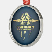 Blackfoot 2 metalen ornament (Links)