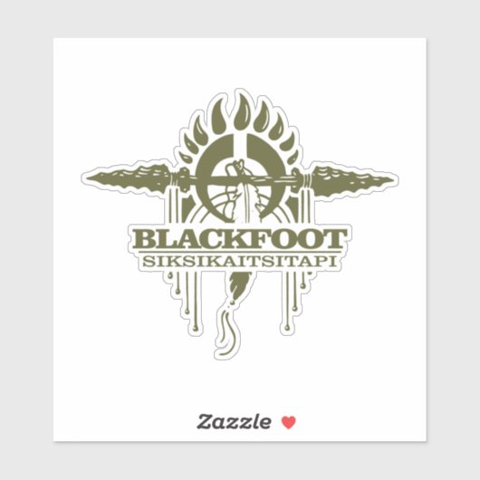 Blackfoot 2o sticker (Vel)