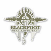Blackfoot 2o sticker (Voorkant)