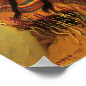 Blackfoot Indian Girl Poster (Hoek)