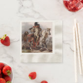 Blackfoot Indian On Arabian Horse Servetten (Insitu)