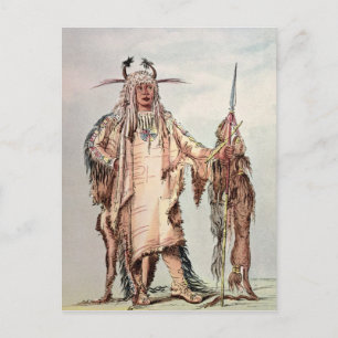 Blackfoot Indian Pe-Toh-Pee-Kiss, The Eagle Ribs Briefkaart