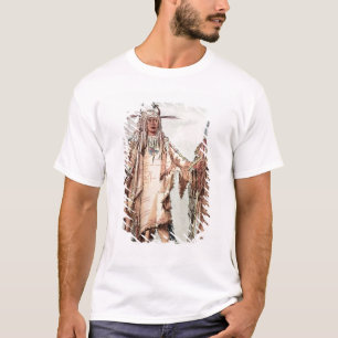 Blackfoot Indian Pe-Toh-Pee-Kiss, The Eagle Ribs T-shirt