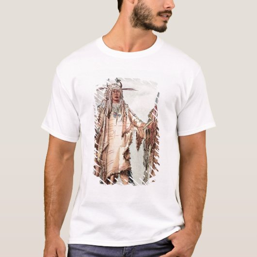 Blackfoot Indian Pe-Toh-Pee-Kiss, The Eagle Ribs T-shirt (Voorkant)