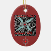 Blackfoot Indiërs Keramisch Ornament (Achterkant)