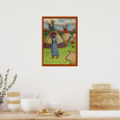 Blackfoot Indiërs Poster (Keuken)
