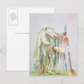 Blackfoot Medicine Man Briefkaart (Voorkant / Achterkant)