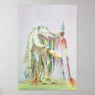 Blackfoot Medicine Man Poster