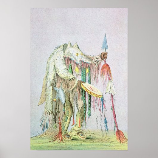 Blackfoot Medicine Man Poster (Voorkant)