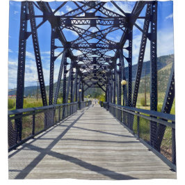 Blackfoot River Crossing Douchegordijn