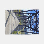 Blackfoot River Crossing Fleece Deken (Voorkant (Horizontaal))