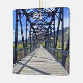 Blackfoot River Crossing Keramisch Ornament (Links)