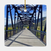 Blackfoot River Crossing Keramisch Ornament (Achterkant)