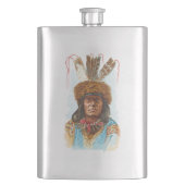 Blackfoot Sioux Chief: Big Razor Heupfles (Voorkant)