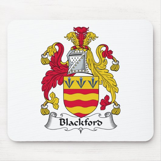 Blackford Family Crest Muismat (Voorkant)